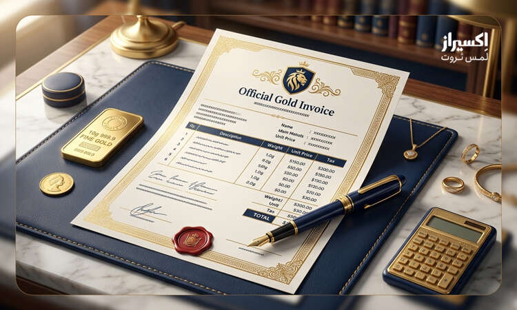 اطلاعات فاکتور طلا